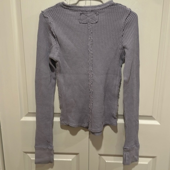 FREE PEOPLE We The Free Roll With it Thermal Icelandic Blue XSmall - Picture 8 of 8